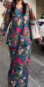 Zareen Bloom – Premium Floral Printed Co-Ord Set