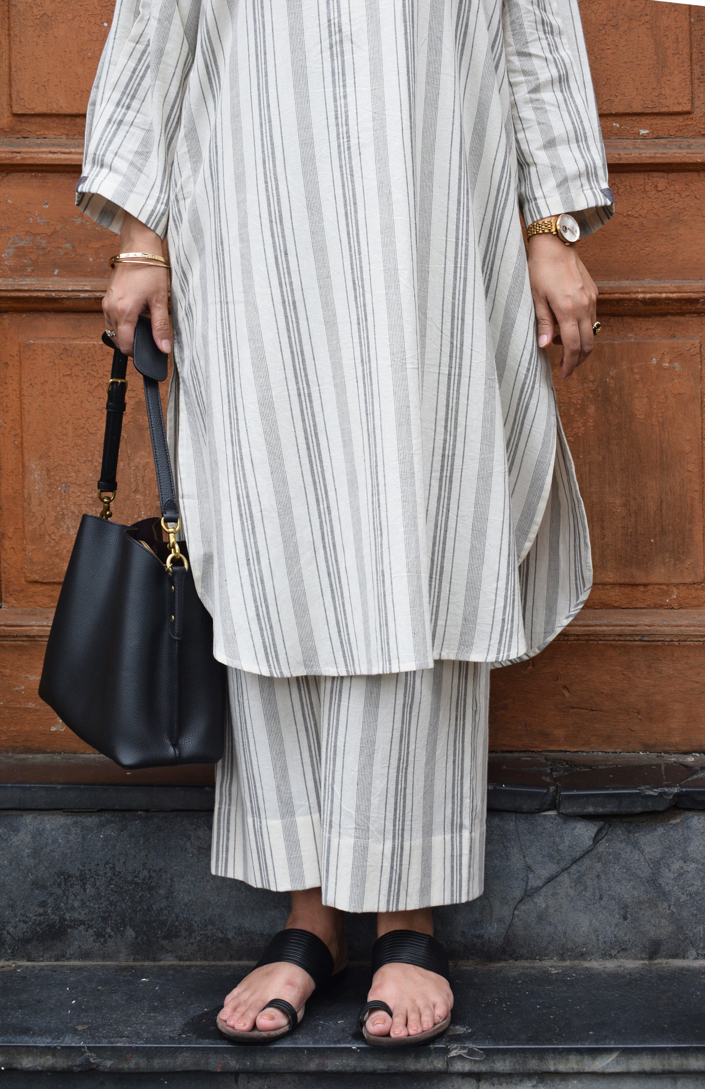 Salt and Pepper Antifit Co-ord Set