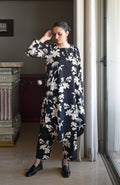 Black Floral Co-Ord Set