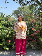 Gulbahar Bloom Farshi Salwar Set