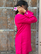 Rani Pink Farshi Salwar Set