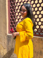 Sunshine Yellow Farshi Salwar Set