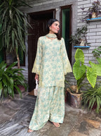 Aarohi Floral Printed Cotton Suit Set