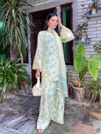 Aarohi Floral Printed Cotton Suit Set
