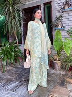 Aarohi Floral Printed Cotton Suit Set
