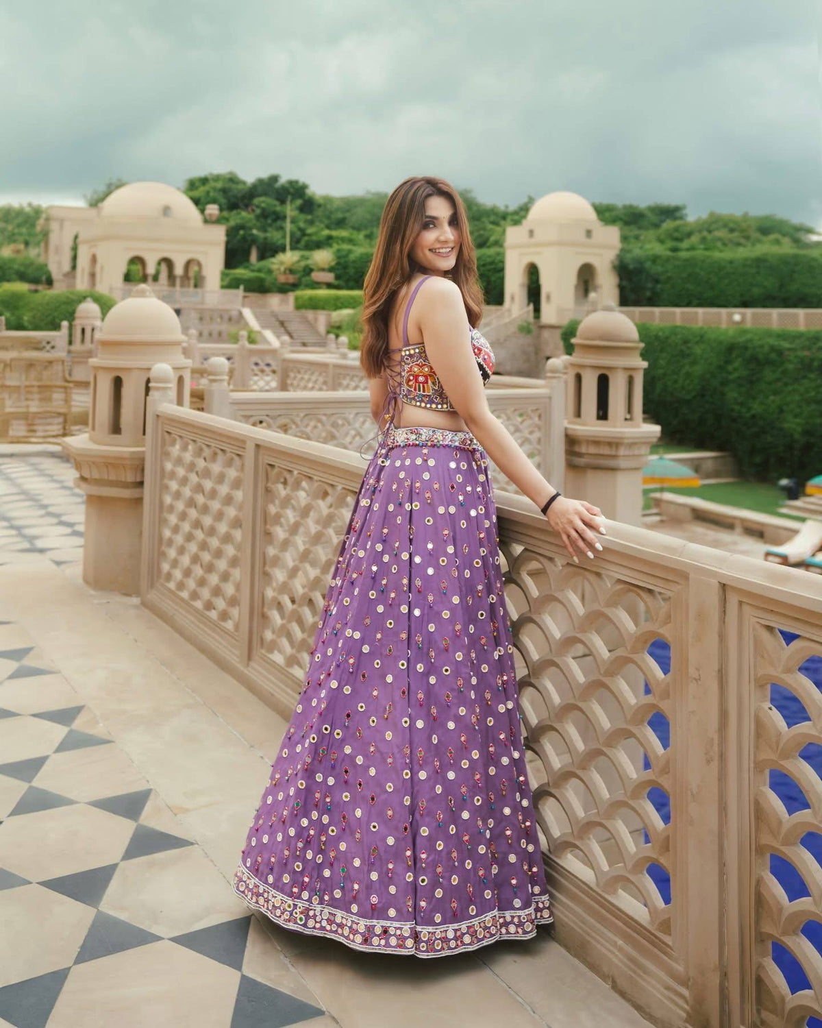 Foram Garba Queen Spirit of Navratri Lehenga