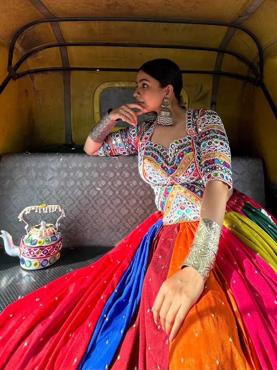 Neelu  Rang, Raas & Garba  Rangila Lehenga OutFit