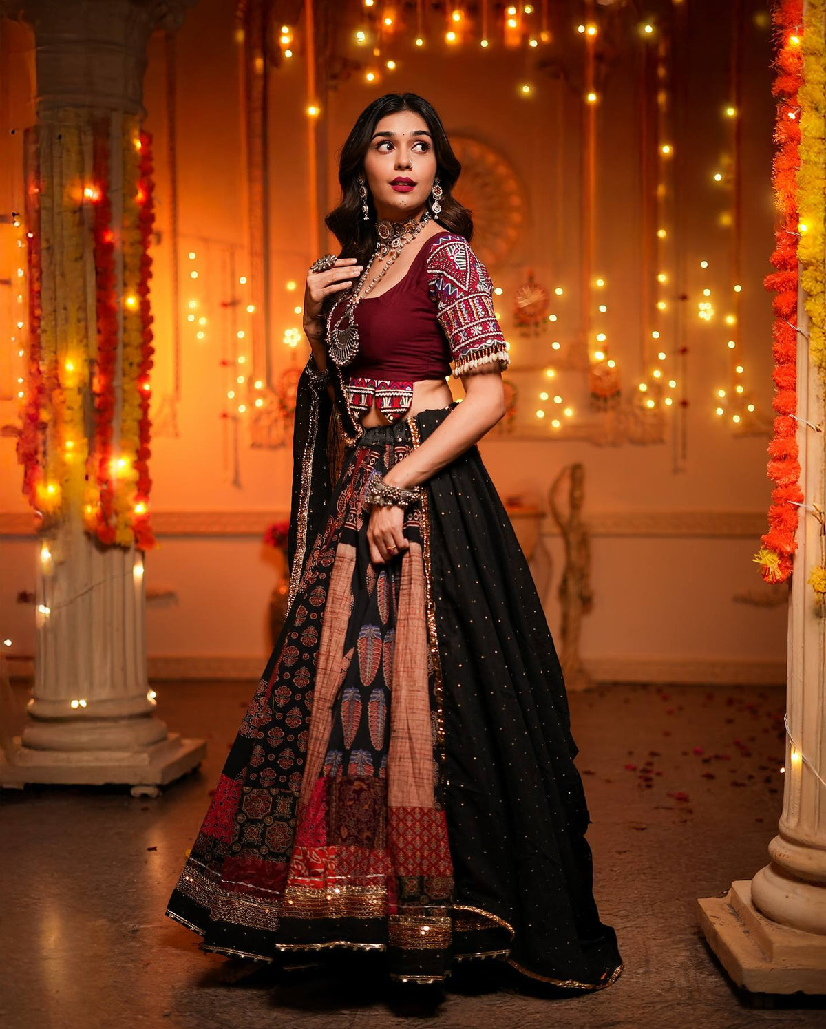 Isha Heritage in Hues Navratri Special Choli