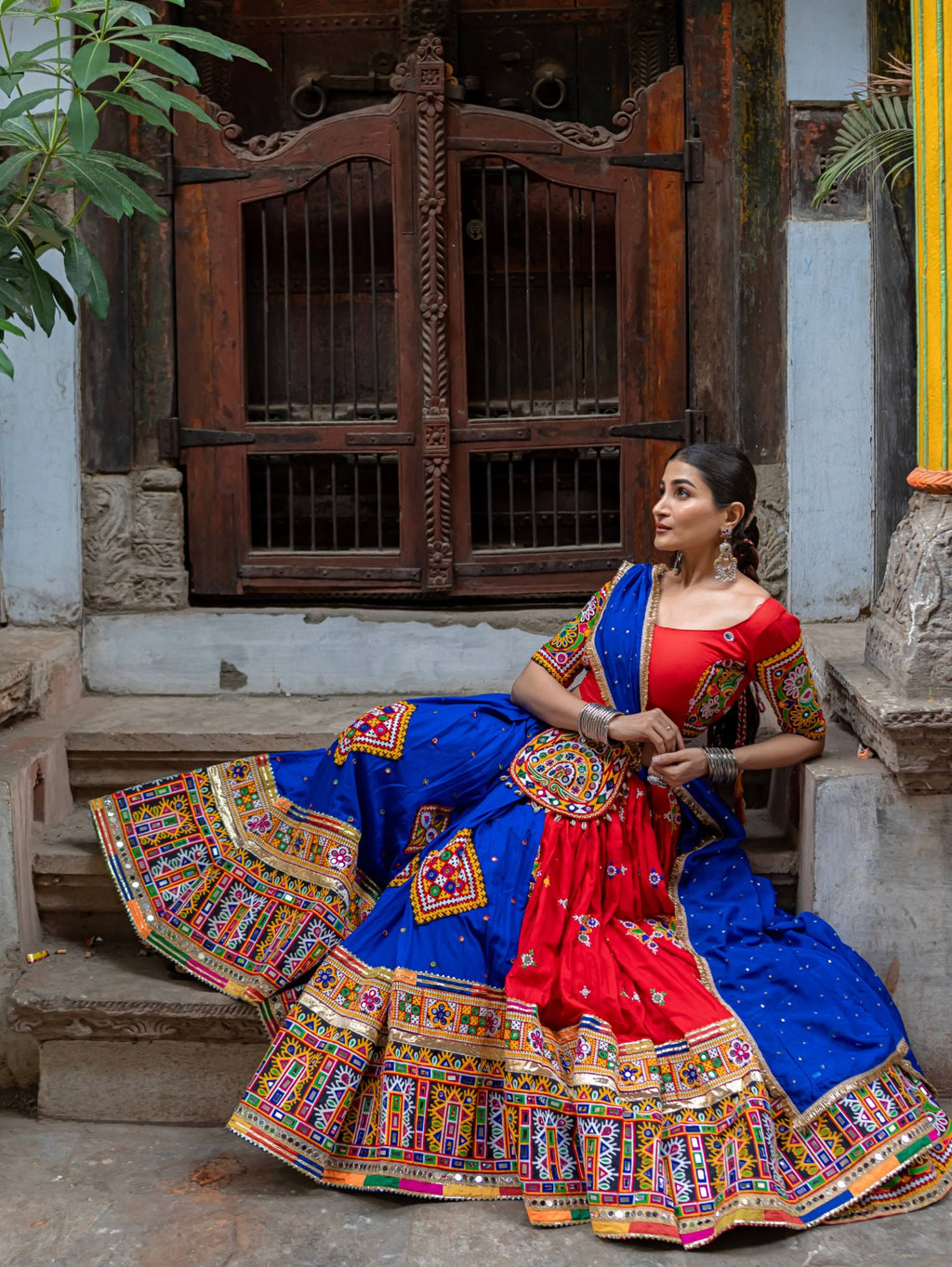 Prachi Garba Night & Royal Lehenga Choli