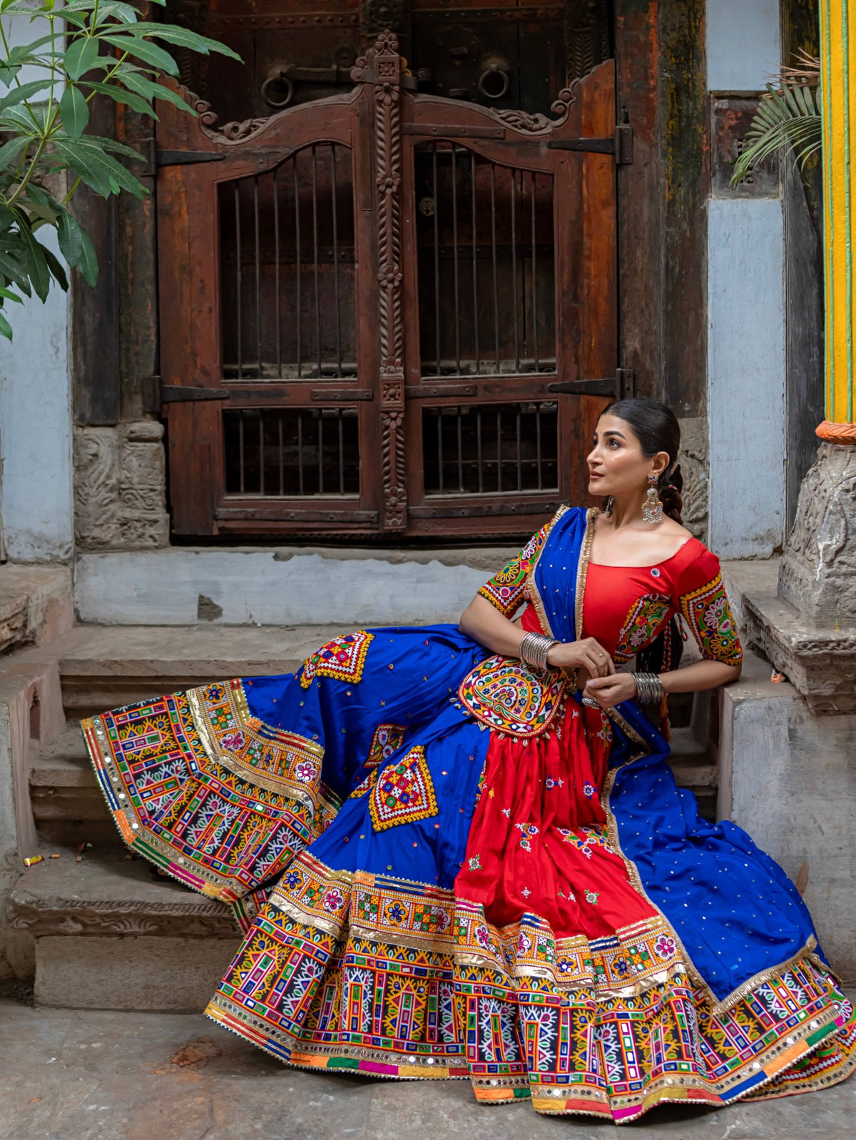 Prachi Garba Night & Royal Lehenga Choli