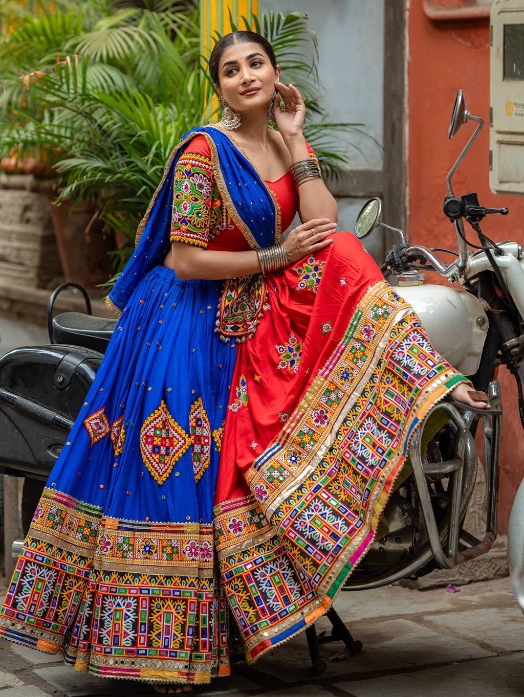 Prachi Garba Night & Royal Lehenga Choli