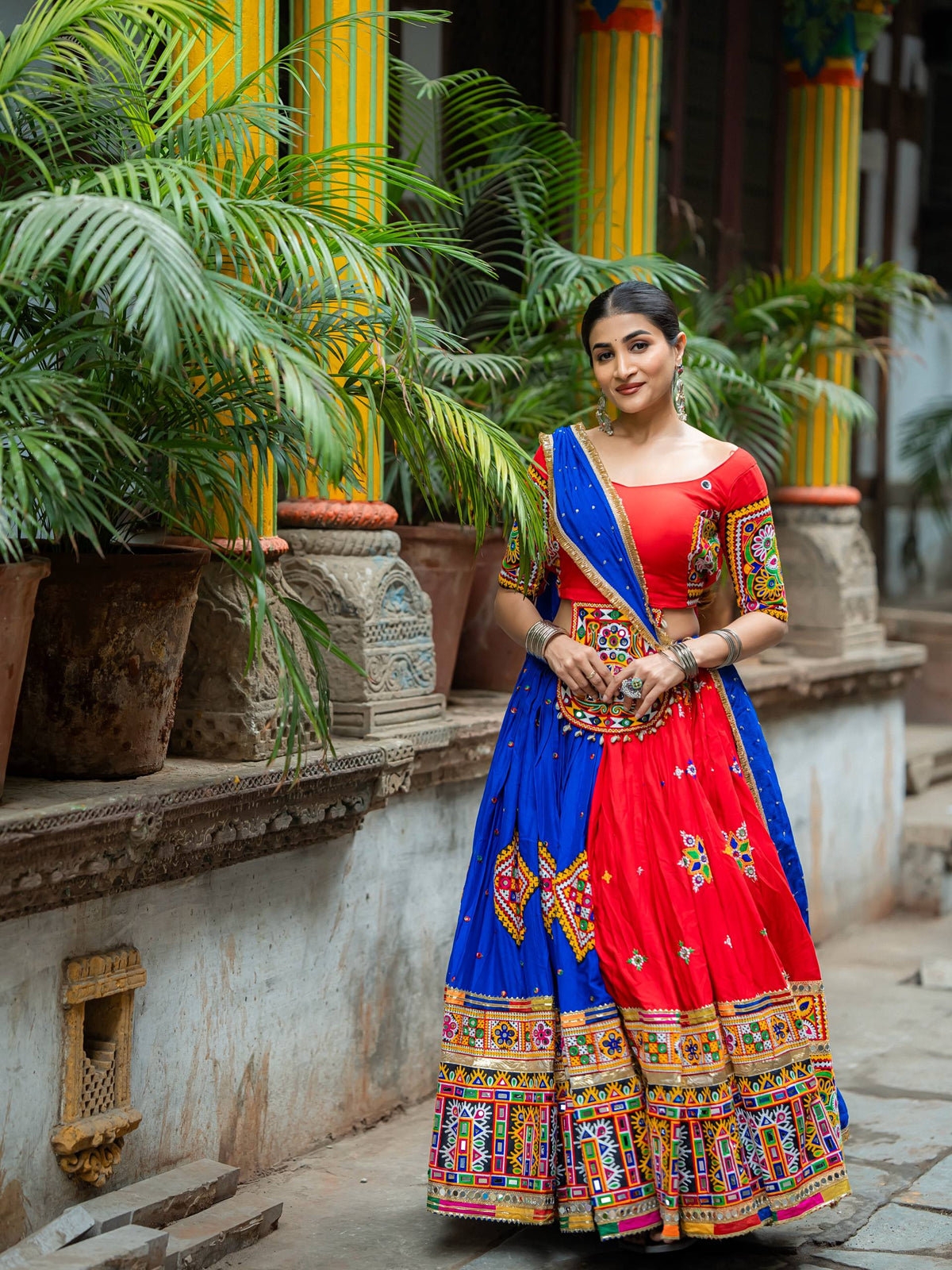 Prachi Garba Night & Royal Lehenga Choli