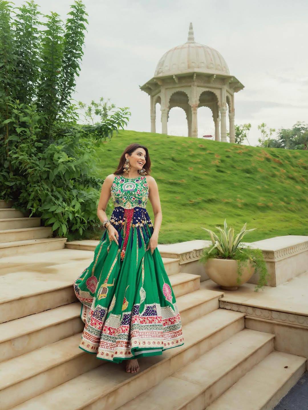 Rimzim Divine Dandiya of Navratri Choli