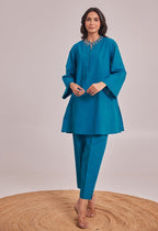 Teal Blue Co-ord Set