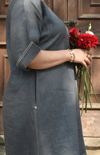 Slate Grey Linen Co-ord Set