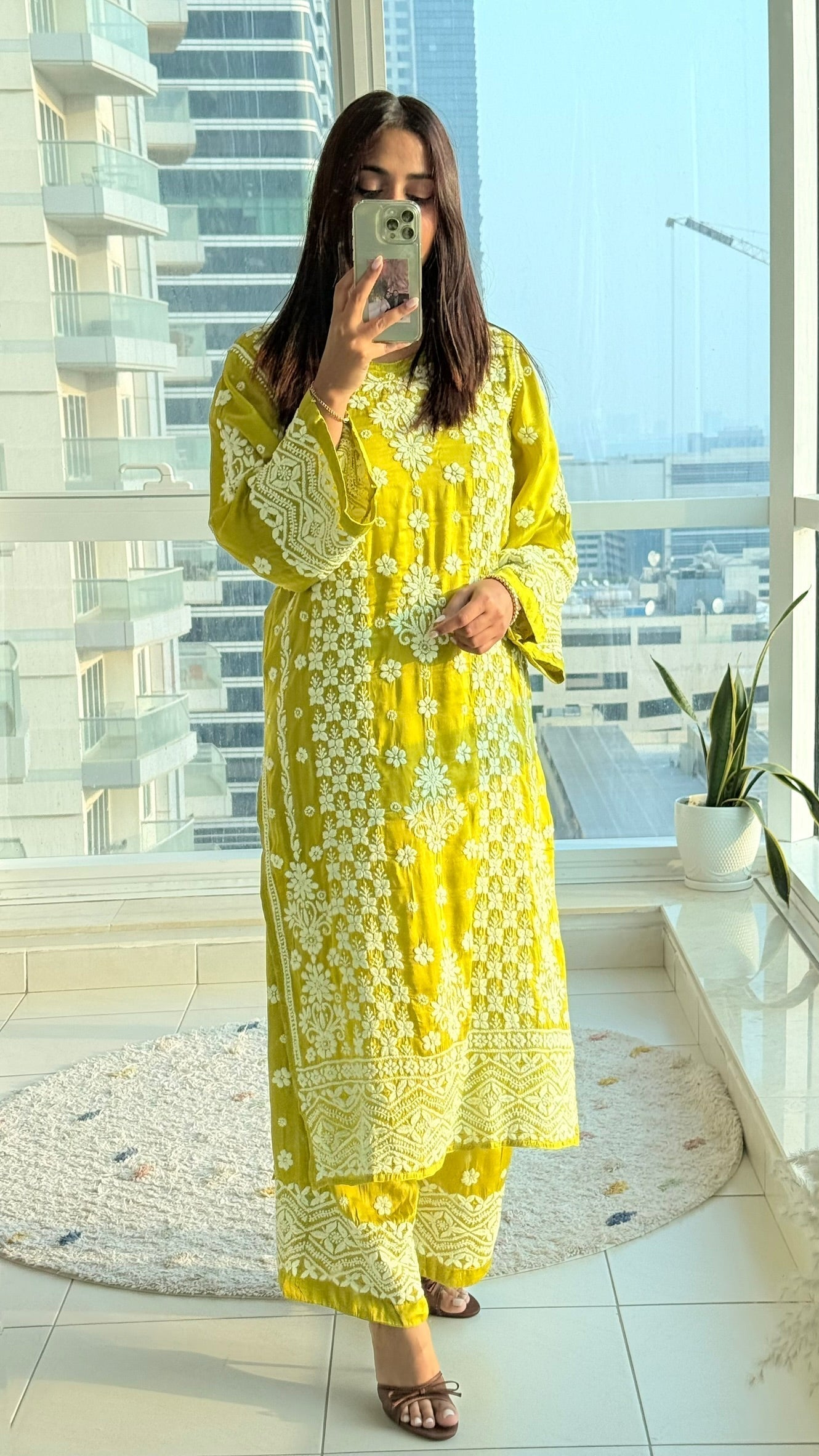 Bhairavi Muslin Modal Satin Co-ord Set