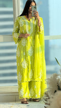 Kiyana Luxury Rose Muslin Set