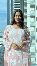 Zara Rose Muslin Crepe Set